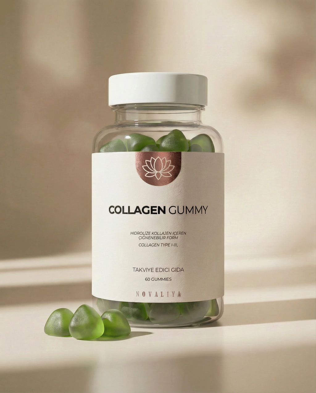 NOVALIYA Premium 3’lü Vitamin Gummy Set