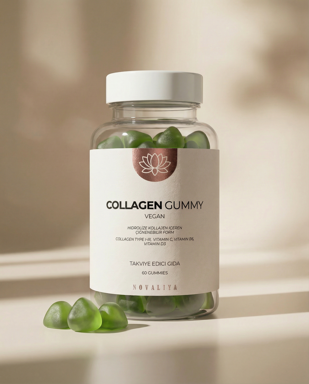 NOVALIYA Premium 3’lü Vitamin Gummy Set